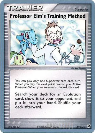 Professor Elm's Training Method